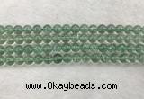 CFL1523 15.5 inches 8mm round green fluorite gemstone beads