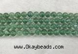 CFL1524 15.5 inches 10mm round green fluorite gemstone beads