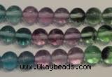 CFL552 15.5 inches 8mm round fluorite gemstone beads wholesale