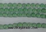 CFL601 15.5 inches 6mm round AB grade green fluorite beads wholesale