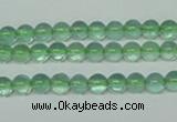 CFL611 15.5 inches 6mm round A grade green fluorite beads wholesale