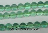 CFL612 15.5 inches 8mm round A grade green fluorite beads wholesale