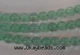 CFL851 15.5 inches 6mm round green fluorite gemstone beads