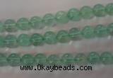 CFL852 15.5 inches 8mm round green fluorite gemstone beads