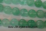 CFL853 15.5 inches 10mm round green fluorite gemstone beads