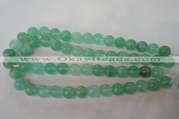 CFL853 15.5 inches 10mm round green fluorite gemstone beads