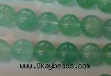 CFL854 15.5 inches 12mm round green fluorite gemstone beads