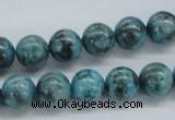 CFS104 15.5 inches 12mm round blue feldspar gemstone beads