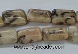 CFS15 15.5 inches 12*16mm rectangle natural feldspar gemstone beads