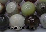 CFW19 15.5 inches 20mm round flower jade beads wholesale