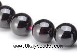 CGA03 Round 12mm natural garnet gemstone beads Wholesale