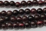 CGA464 15.5 inches 3mm round natural red garnet beads wholesale