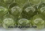 CGA852 15 inches 10mm round green garnet beads