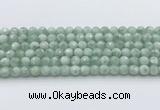 CGA912 15.5 inches 8mm faceted round green angel skin beads wholesale