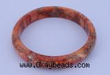 CGB206 Inner diameter 60mm fashion dyed imperial jasper gemstone bangle