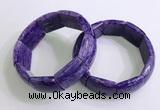 CGB2581 7.5 inches 18*25mm charoite gemstone bracelet