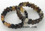 CGB3112 7.5 inches 8*15mm oval agate gemstone bracelets