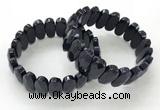 CGB3324 7.5 inches 10*20mm faceted oval blue goldstone bracelets