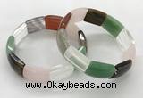 CGB3405 7.5 inches 15*21mm mixed gemstone bracelets