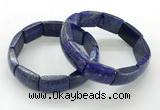 CGB3414 7.5 inches 15*21mm lapis lazuli gemstone bracelets