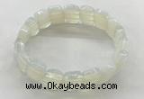 CGB3442 7.5 inches 10*15mm faceted marquise opal bracelets