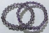 CGB4006 7.5 inches 8mm round ametrine beaded bracelets