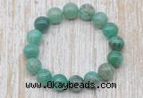 CGB5354 10mm, 12mm round peafowl agate beads stretchy bracelets