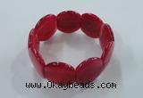 CGB700 8 inches 25*30mm agate gemstone bracelet wholesale