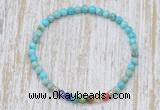 CGB7083 7 chakra 4mm sea sediment jasper beaded meditation yoga bracelets