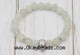 CGB7378 8mm New jade bracelet with tiger head for men or women