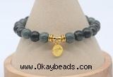 CGB7767 8mm kambaba jasper bead with luckly charm bracelets