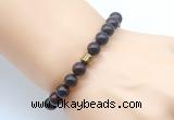 CGB8838 8mm, 10mm brecciated jasper & drum hematite power beads bracelets