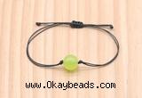 CGB9910 Fashion 12mm candy jade adjustable bracelet jewelry