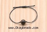 CGB9944 Fashion 12mm bronzite gemstone adjustable bracelet jewelry