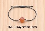 CGB9963 Fashion 12mm fire agate adjustable bracelet jewelry