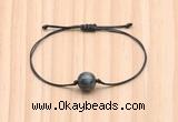 CGB9974 Fashion 12mm eagle eye jasper adjustable bracelet jewelry