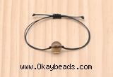 CGB9990 Fashion 12mm smoky quartz adjustable bracelet jewelry