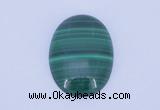 CGC07 5PCS 10*14mm oval natural malachite gemstone cabochons