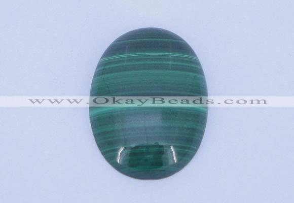 CGC09 5PCS 13*18mm oval natural malachite gemstone cabochons