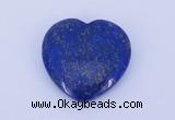 CGC49 25*25mm heart natural lapis lazuli gemstone cabochons