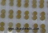 CGC96 10mm flat round druzy quartz cabochons wholesale