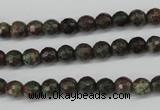 CGG01 15.5 inches 6mm faceted round ghost gemstone beads wholesale