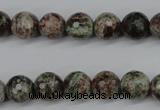 CGG02 15.5 inches 8mm faceted round ghost gemstone beads wholesale