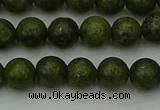 CGJ451 15.5 inches 6mm round green jasper beads wholesale