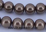 CGL100 5PCS 16 inches 20mm round dyed plastic pearl beads wholesale