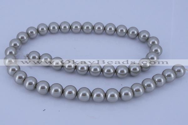 CGL179 5PCS 16 inches 18mm round dyed plastic pearl beads wholesale