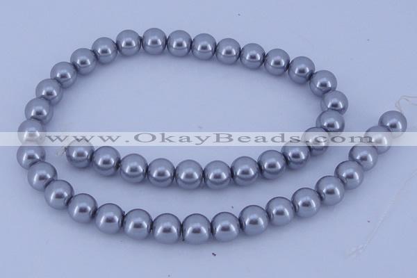 CGL199 5PCS 16 inches 18mm round dyed plastic pearl beads wholesale