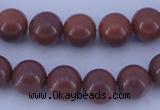 CGL887 5PCS 16 inches 10mm round heated glass pearl beads wholesale