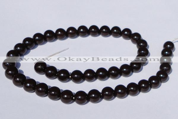 CGL900 5PCS 16 inches 12mm round heated glass pearl beads wholesale