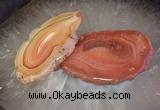 CGP2002 35*65mm - 65*100mm freeform agate slab pendants